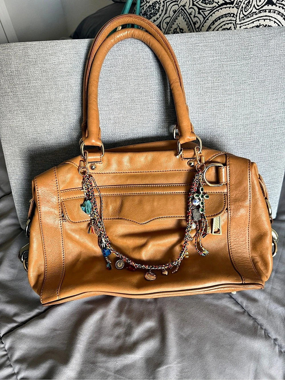 Rebecca Minkoff MAB Satchel Brown